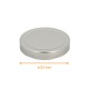 Tapa para tarro de cristal ø82mm plata, para tarros de cristal Deep, paquete de 60