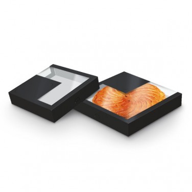 Caja negra con ventana