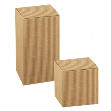 Caja plegable kraft