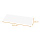 Supporto per tortiere Bianco, 245x60 mm, confezione da 50