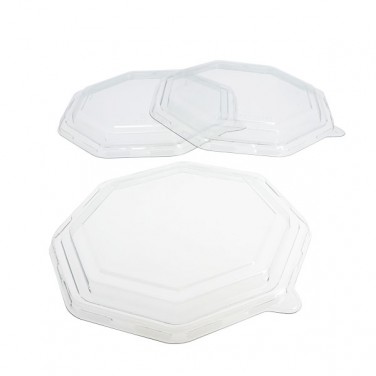 Deckel für Teller aus Pulpe