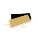 Pappsohle SCHWARZGOLD gerade Kanten, 5x10cm, 200er-Packung