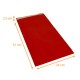 Bolsa de papel de fantasía 24+7,5x41cm "Kraft rojo" (interior kraft marrón), paquete de 250