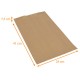 Bolsa de papel de fantasía 24+7.5x41cm Kraft natural, paquete de 250