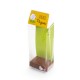 Apoyo a la bolsa SOS paquete de 100, 65+20/20x220mm "Huevo de chocolate