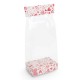 Apoyo a la bolsa SOS paquete de 100, con cerradura, 80+25/25x250mm, Rústico