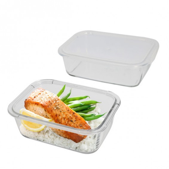 Boite rectangle en verre