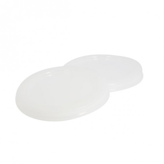 Couvercle pour coupelle en verre