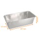Molde de aluminio bordes enrollados 247x127x69mm, paquete de 50