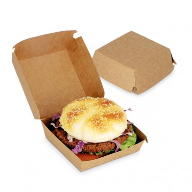 Boite hamburger en kraft