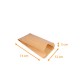 Croissanttasche aus braunem Kraftpapier 120+50x140mm (Ref. 101), 1000er-Pack