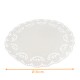 Hoja de encaje de pastelería ø 34cm, paquete de 250