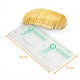 Tasche für geschnittenes Brot Grün, 16+5x35cm, 12µ Bioplastik, Packung mit 250