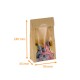 Sacchetto per pasticceria in PP 90+45x240mm "hessian beige, confezione da 50