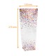 Bolsa de fondo de cartón PP paquete de 100, 120x275mm, Confetti