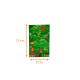 Adornos de Pascua y Navidad para cajas transparentes paquete de 50, 8x13cm Decoraciones 'Dos', 'Sapin