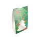 Oster- und Weihnachtskleid für SOS-Tasche 100er-Packung, 65+22,5/22,5x200mm, Modell 'Tanne' Dekor 'Tanne'.