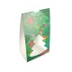 Oster- und Weihnachtskleid für SOS-Tasche 100er-Packung, 80+25/25x250mm, Modell 'Sapin' Dekor 'Tanne