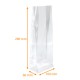 Borse OPP neutre con base SOS 100+30/30x280mm 40µ "Acrilico, confezione da 50