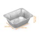 Piatto gastro monouso 1/2 bordi arrotolati 324x263x102mm 5200ml, scatola da 100