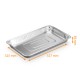 Piatto gastro monouso 1/1 bordi arrotolati 527x325x38mm, scatola da 50