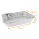 Plato gastro desechable 1/2, 320x260x50mm, cantos rectos ref RIS, paquete de 50