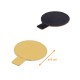 Laschenhalter ø 6cm in Karton GOLD/SCHWARZ, 200er-Packung