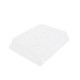 Coperchio per piatto in alluminio PC, trasparente, scatola da 700
