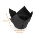 Backformen schwarz, ø 50 mm Höhe 80 mm, 180er-Packung