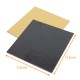 Präsentationsmedium für Schachtel 12x12cm, Schwarz Gold, 50er-Pack