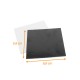 supporto alla presentazione per scatola 7x7cm, Nero Bianco, confezione da 50