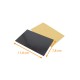 supporto alla presentazione per scatola 12x8cm, oro nero, confezione da 50