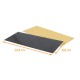 presentation support for box 27x9cm, Black Gold, pack of 50