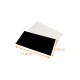 Presentación para caja 12x8cm, Negro Blanco, paquete de 50