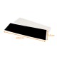 supporto alla presentazione per scatola 24,5x6cm, nero bianco, confezione da 50