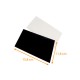 presentation support for box 16x12cm, Black White, pack of 50