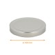 Deckel für Glastopf ø100mm silber, Packung mit 60