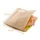 Sandwich-Tasche Sacchettos' aus Backpapier 194x210mm (2-lagige wattierte Servietten weiß), Karton mit 300 Stück
