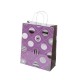 Bolsa con asa de cordel navideño Sombras'' 24+11x32cm, caja de 250