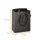Bolsa de lujo con cordón caja de 400, Negro intenso' 11,4x6,4x14,6cm