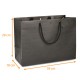 Bolsa de lujo con cordón caja de 60, Negro intenso' 39x18x29cm