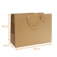 Bolsa de lujo con cordón caja de 60, Naturaleza chic" 39x18x29cm