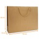 Bolsa de lujo con cordón caja de 50, Naturaleza chic" 52x16x40cm
