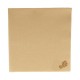 Pista de secado con toalla Natural (1/4 pliegue), 40x40cm, 55g/m2, caja de 700