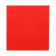 Pista de secado con toalla Rojo (1/4 pliegue), 40x40cm, 55g/m2, caja de 700