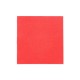 Mikroerhitztes Handtuch Watte 2St. 20x20cm "Rot", Karton von 2400