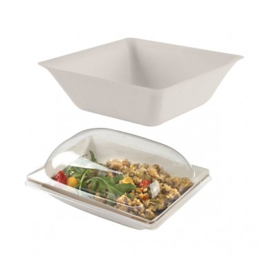 Ensaladera de pulpa de caña