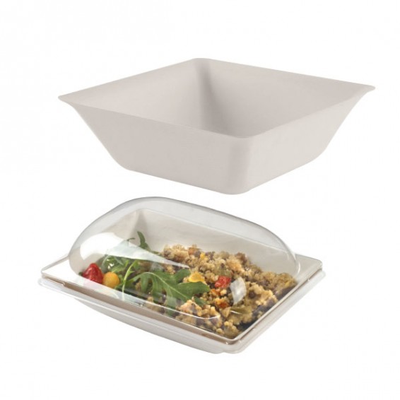 Salatschüssel aus Zuckerrohrpulpe