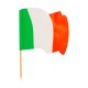 Bamboo pick à Italian flag, 4x3/6,5cm, pack of 144
