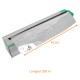 Rollo de aluminio para alimentos 0,45x200m espesor 10µ, caja de 4 rollos
